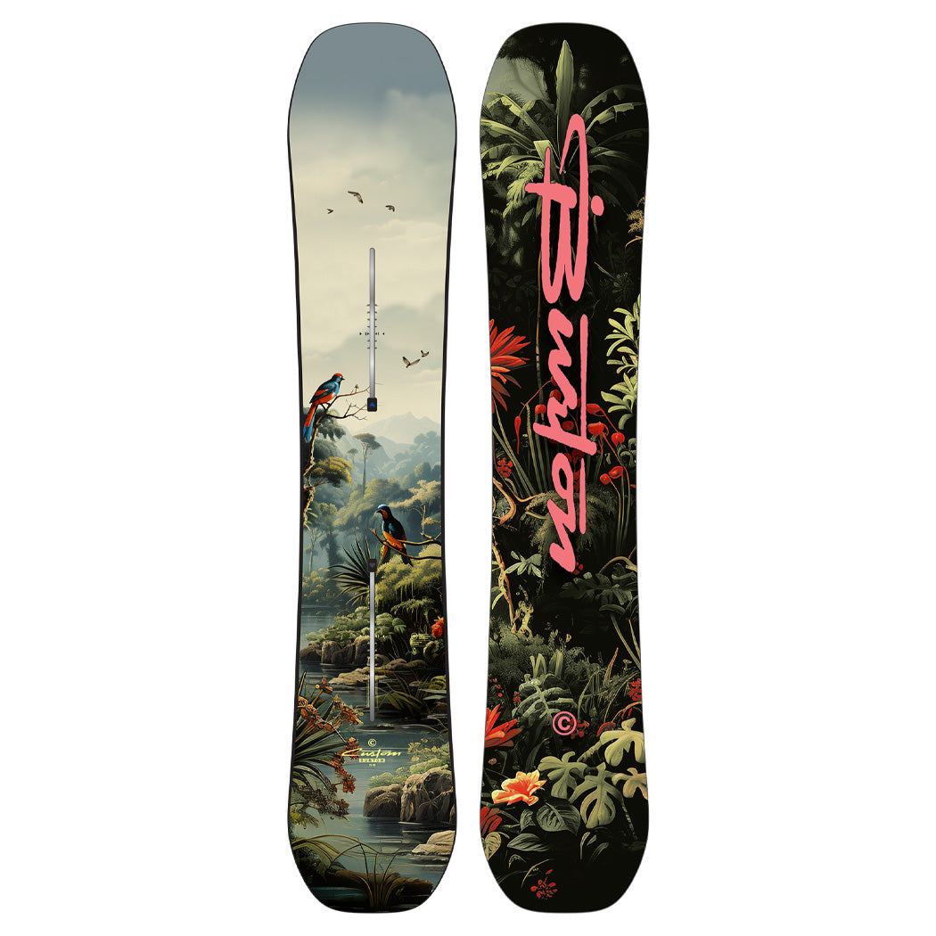 Burton Men's Custom Camber Wide Snowboard Jungle 2026