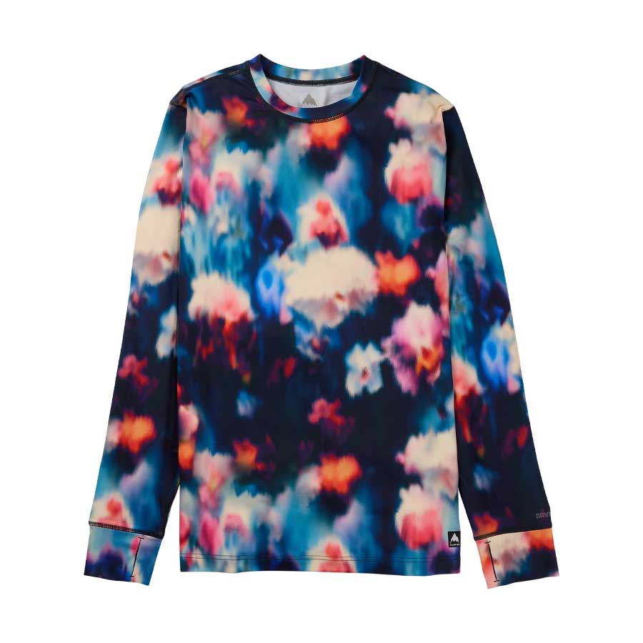 Burton Men's Midweight Base Layer Crewneck Floral Blur 2026