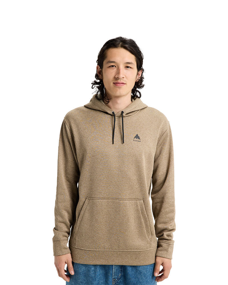 Burton Men's Oak Pullover Hoodie Summit Taupe Heather 2026