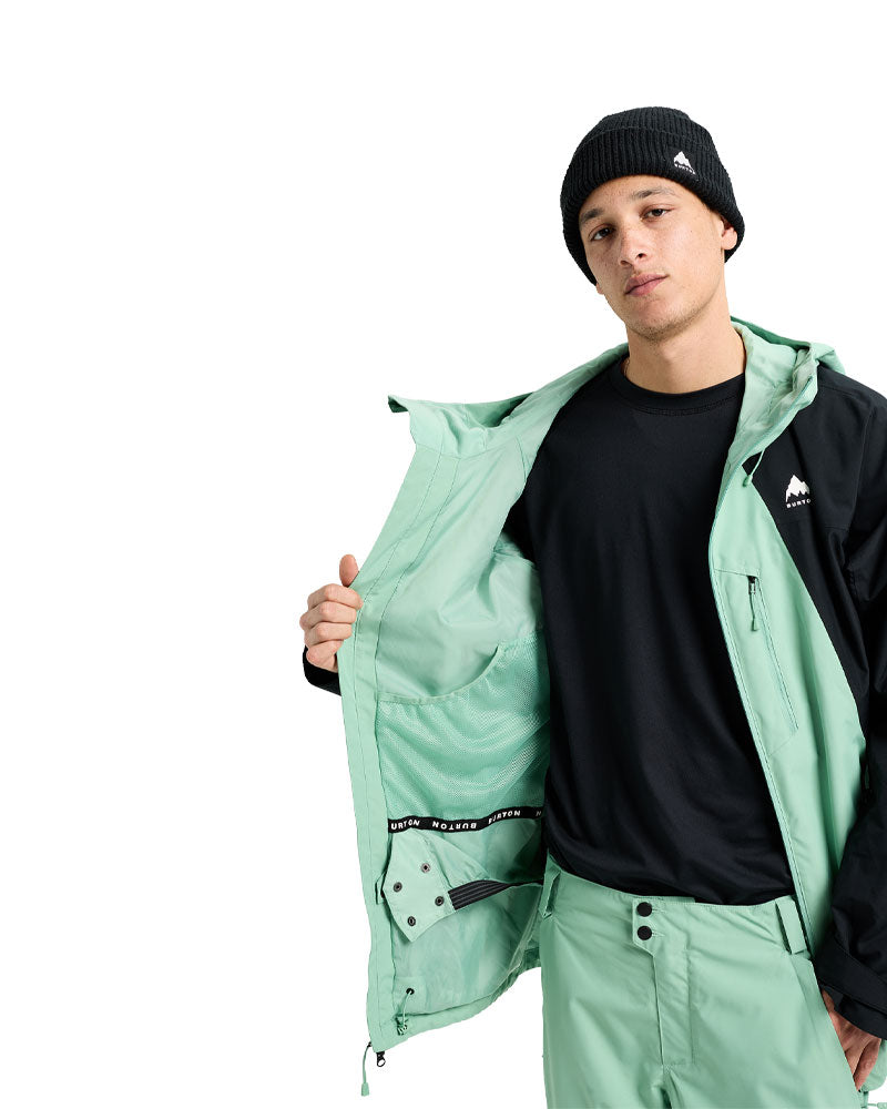 Burton Men's Reserve 2L Jacket Soft Sage / True Black 2026