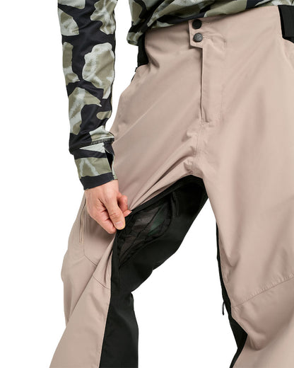 Burton Men's Reserve 2L Relaxed Pant Summit Taupe/True Black 2026