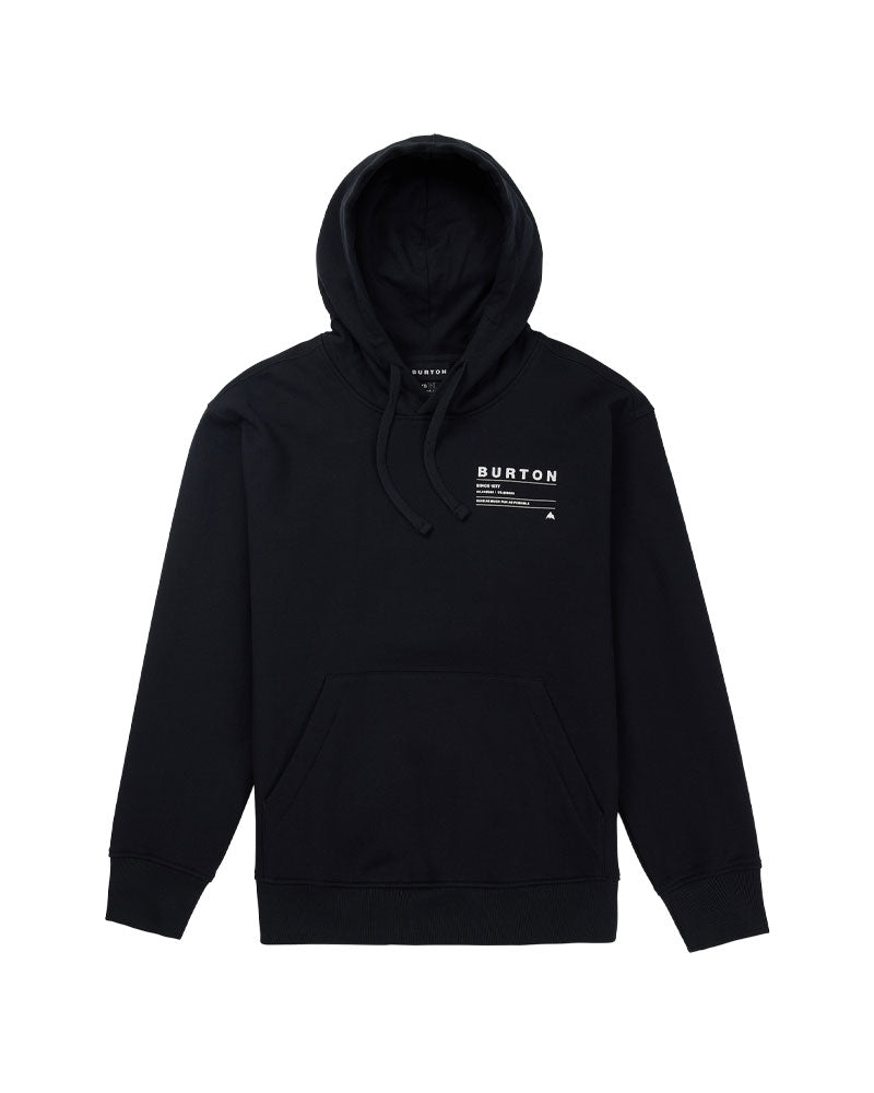 Burton Moretown Pullover Hoodie True Black 2026
