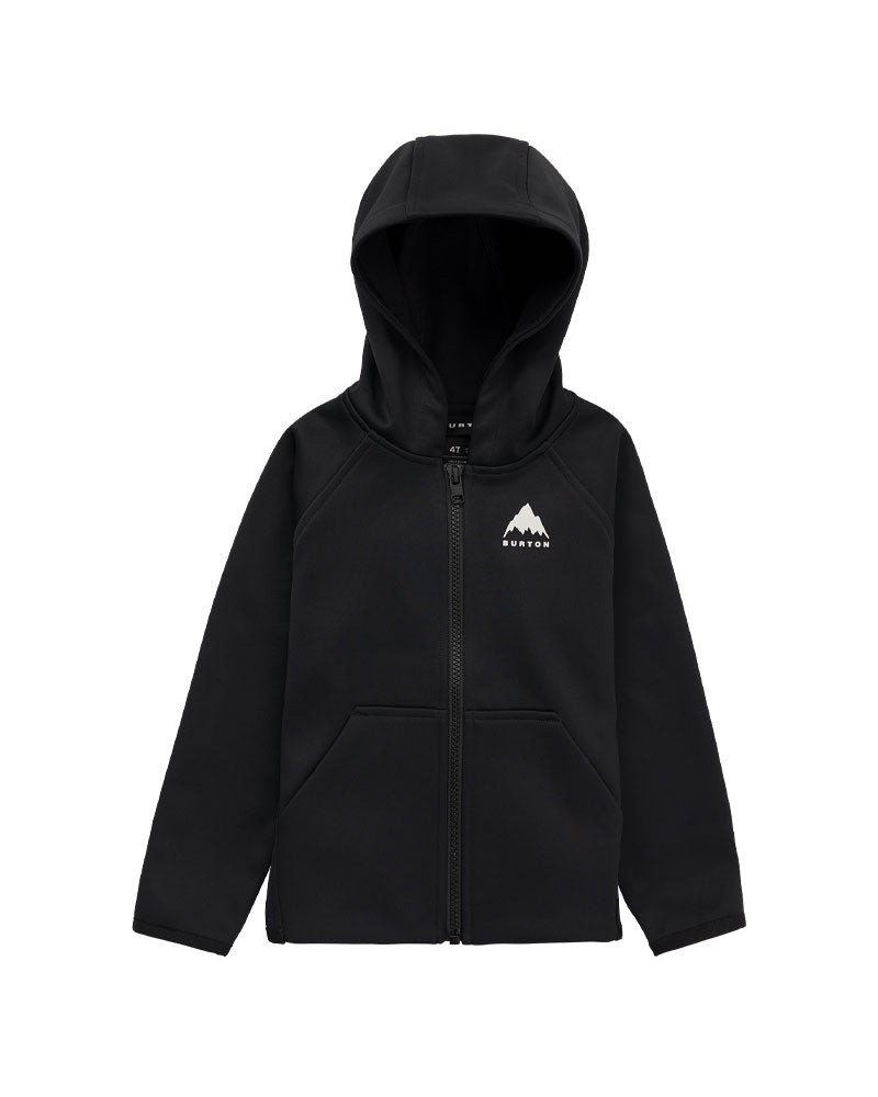 Burton Toddlers' Crown Weatherproof Zip Fleece True Black 2026