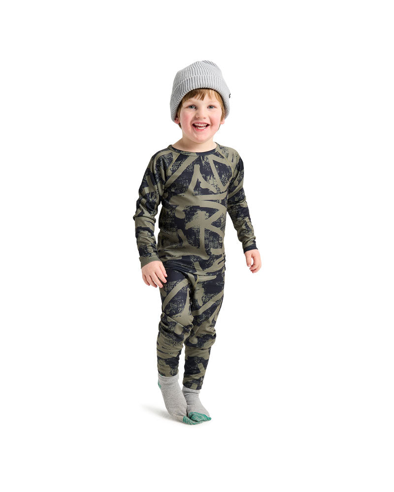 Burton Kids Toddlers' Lightweight Base Layer Set Forest City Streets 2026