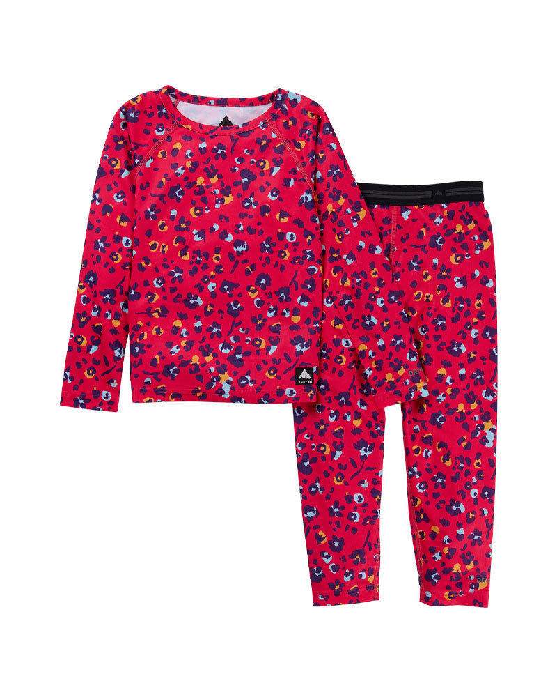 Burton Kids Toddlers' Lightweight Base Layer Set Wildcat Floral 2026
