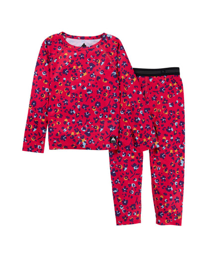 Burton Kids Toddlers' Lightweight Base Layer Set Wildcat Floral 2026