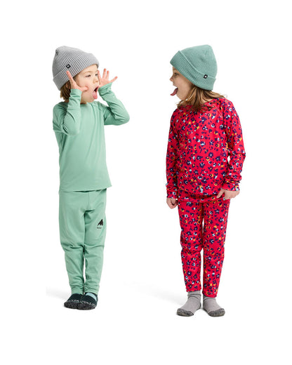 Burton Kids Toddlers' Lightweight Base Layer Set Wildcat Floral 2026