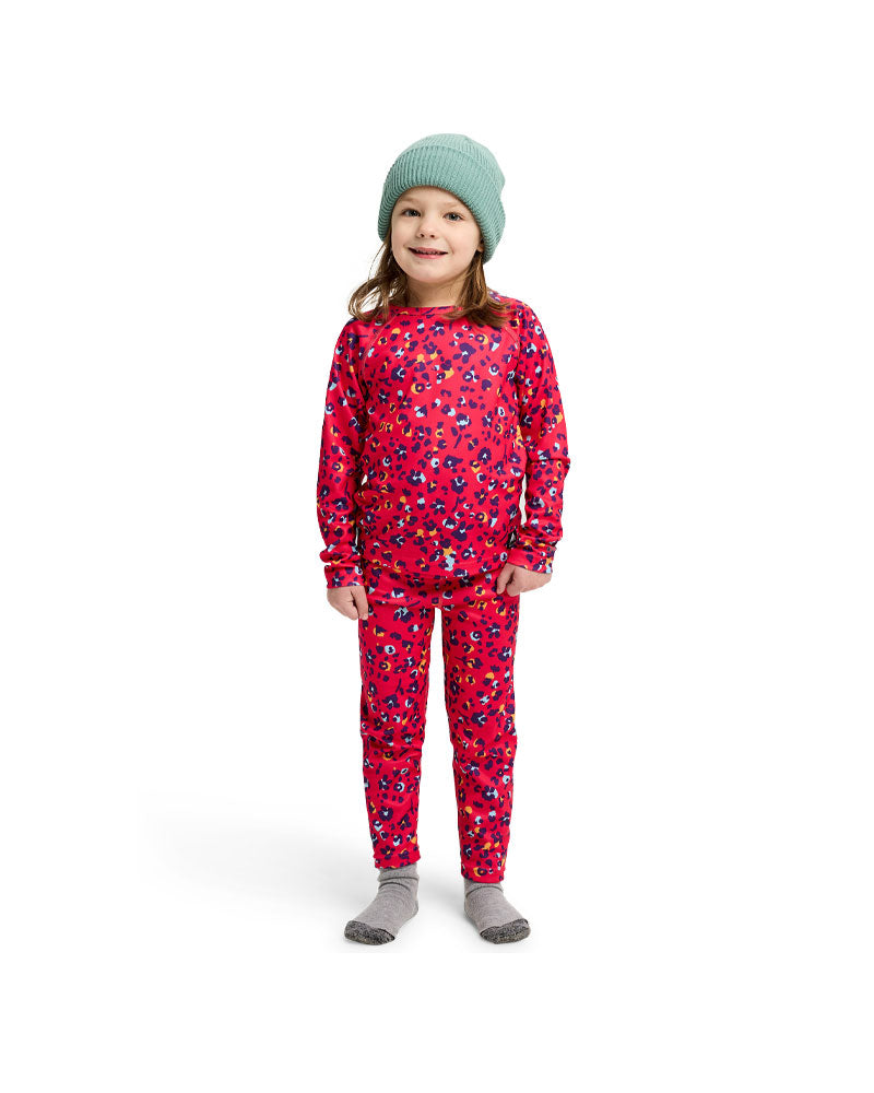 Burton Kids Toddlers' Lightweight Base Layer Set Wildcat Floral 2026