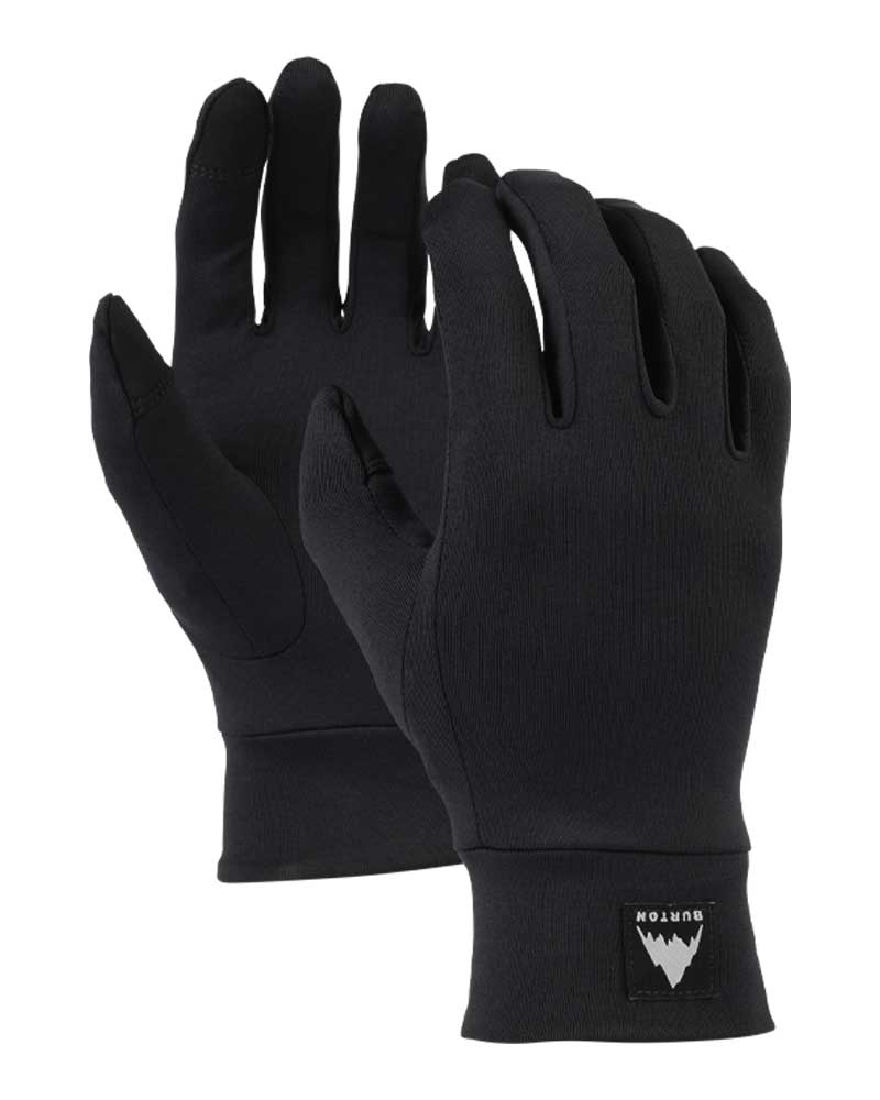 Burton Touchscreen Glove Liners True Black 2026