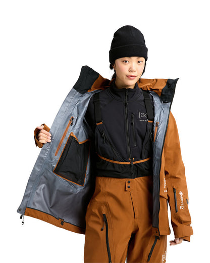 Burton Women's [ak] Acamar Gore Pro 3L Jkt Chestnut Brown 2026