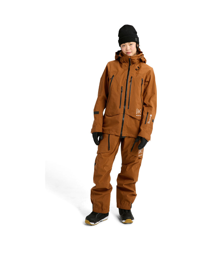 Burton Women's [ak] Acamar Gore Pro 3L Jkt Chestnut Brown 2026