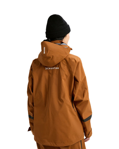 Burton Women's [ak] Acamar Gore Pro 3L Jkt Chestnut Brown 2026