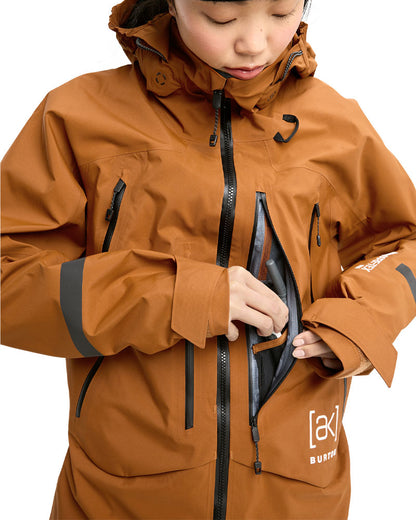 Burton Women's [ak] Acamar Gore Pro 3L Jkt Chestnut Brown 2026