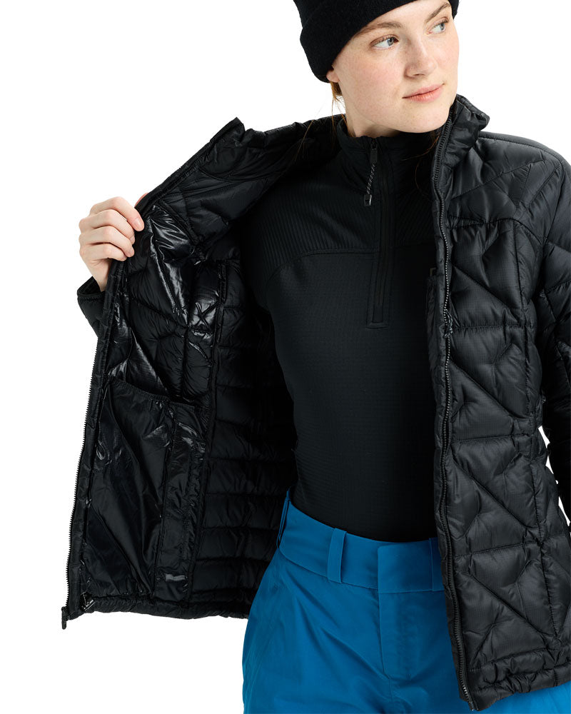 Burton Women's [ak] Baker Down Non-hooded Insulator True Black
