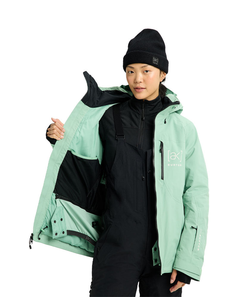 Burton Women's [ak] Embark Gore-Tex 2L Jacket Soft Sage 2026 – The
