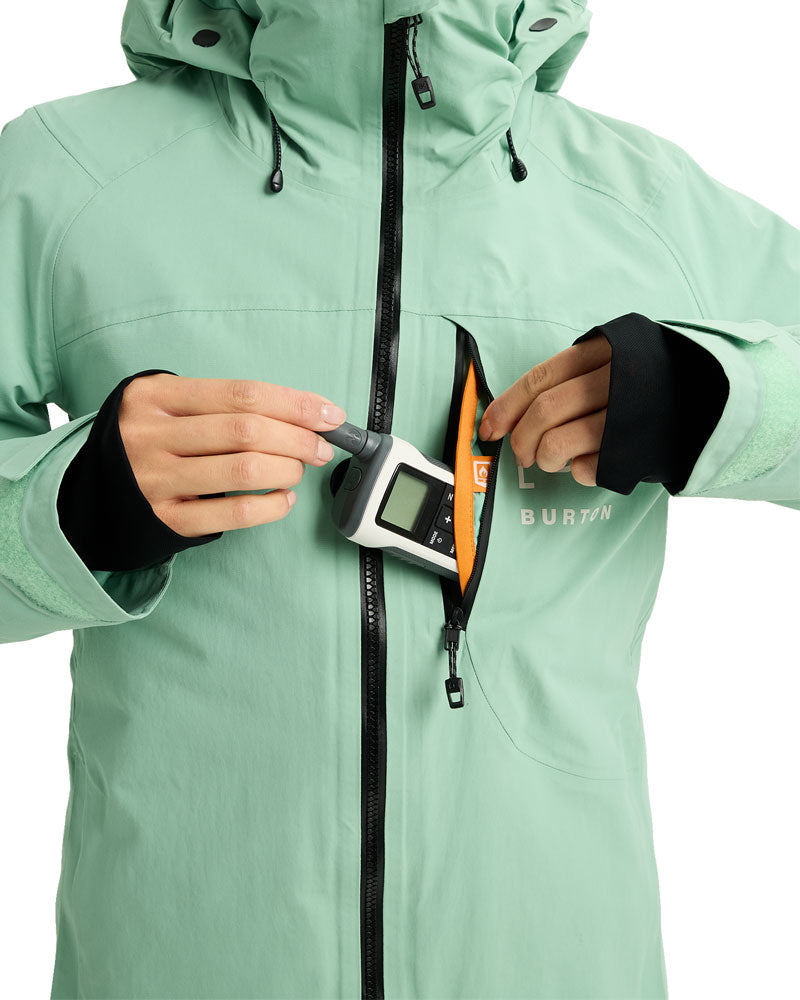 Burton Women's [ak] Embark Gore-Tex 2L Jacket Soft Sage 2026 – The