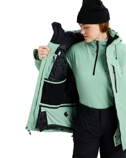 Burton Women's [ak] Flare 2L Down Gore-Tex Down Jacket Soft Sage 2026