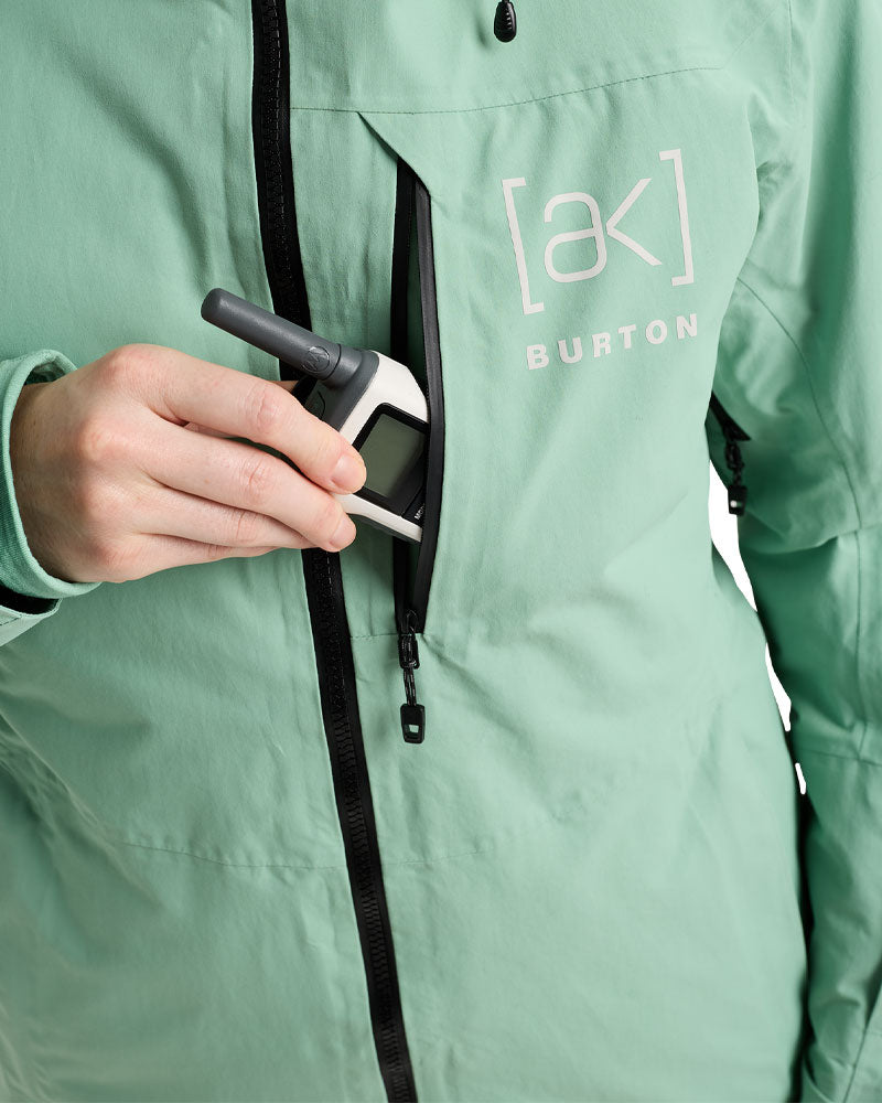 Burton Women's [ak] Flare 2L Down Gore-Tex Down Jacket Soft Sage 2026