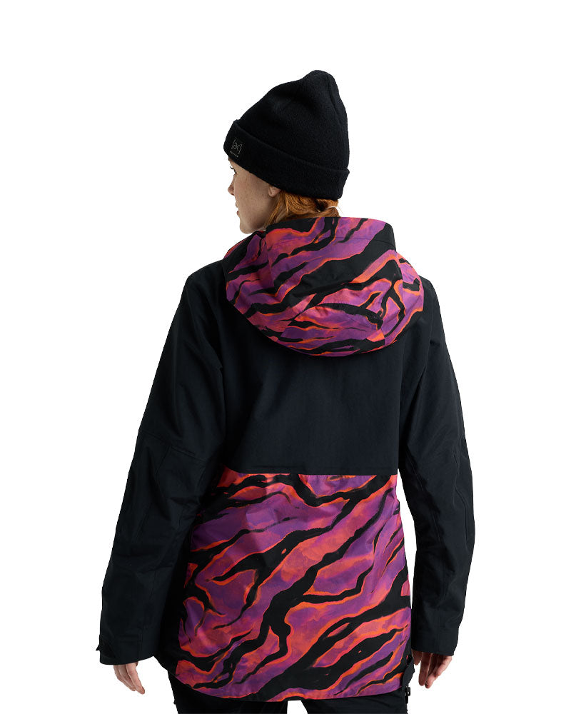 Burton Women's [ak] Kimmy Gore-Tex 2L Anorak Slash Multi/True Black 2026