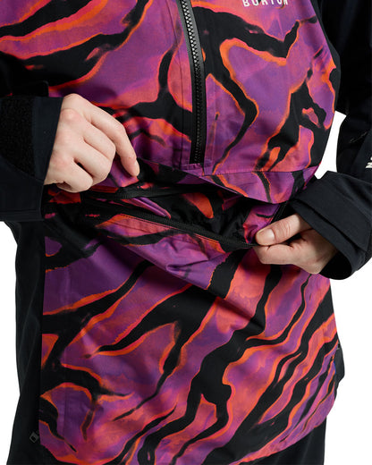 Burton Women's [ak] Kimmy Gore-Tex 2L Anorak Slash Multi/True Black 2026