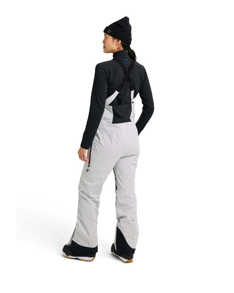 Burton Women's [ak] Kimmy Gore-Tex 2L Bib Pants Gray Cloud 2026