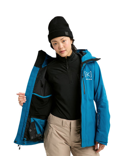 Burton Women's [ak] Upshift Gore-Tex 2L Jacket Blue Teal 2026