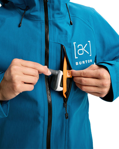 Burton Women's [ak] Upshift Gore-Tex 2L Jacket Blue Teal 2026