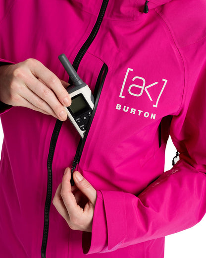 Burton Women's [ak] Upshift Gore-Tex 2L Jacket Very Berry 2026