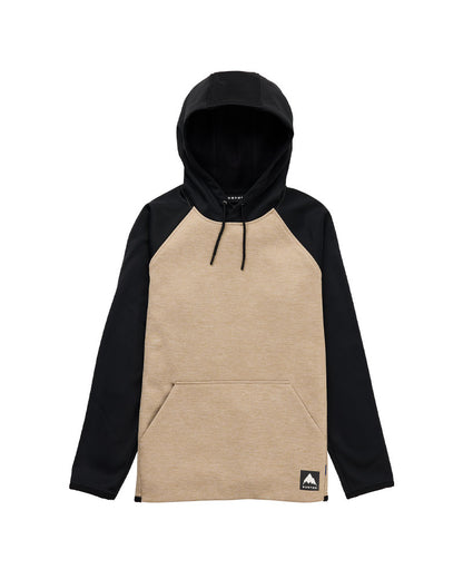 Burton Women's Crown Pullover Summit Taupe Heather/True Black 2026