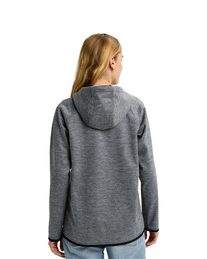 Burton Women's Crown Pullover Fleece True Black Heather 2026