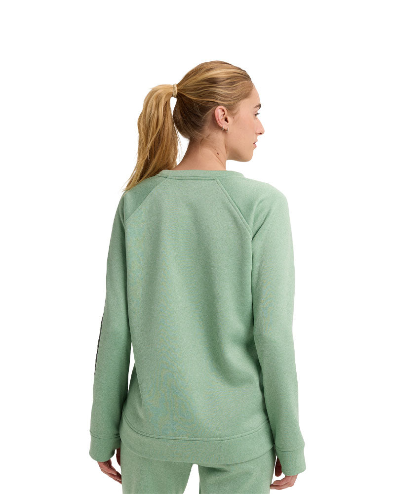 Burton Women's Oak Crewneck Fleece Soft Sage Heather 2026