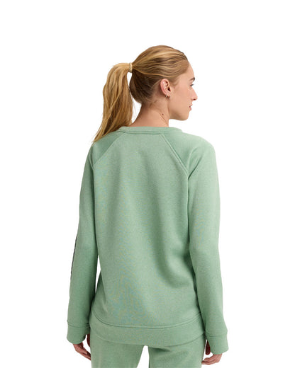 Burton Women's Oak Crewneck Fleece Soft Sage Heather 2026