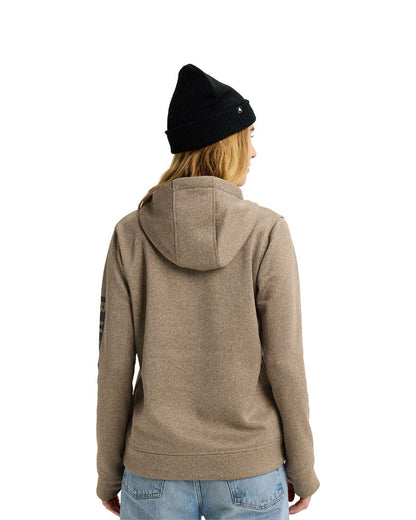 Burton Women's Oak Pullover Hoodie Summit Taupe Heather 2026