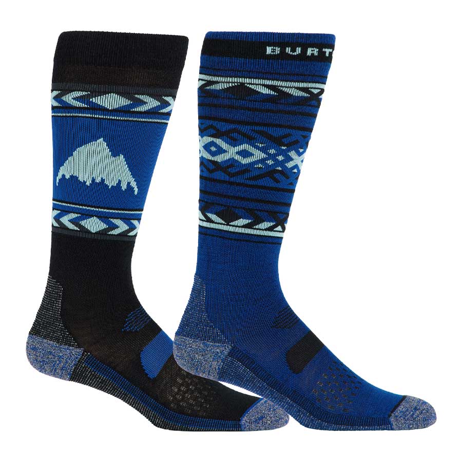 Burton Women's Performance Lightweight Socks 2-Pack Light Teal 2026