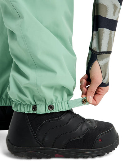 Burton Women's Reserve 2L Bib Pants Soft Sage/True Black 2026