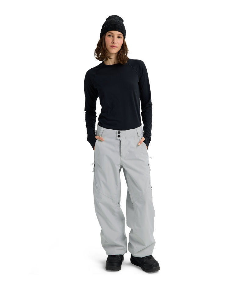 Burton Women's Reserve 2L Relaxed Pants Gray Cloud 2026