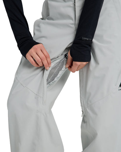 Burton Women's Reserve 2L Relaxed Pants Gray Cloud 2026