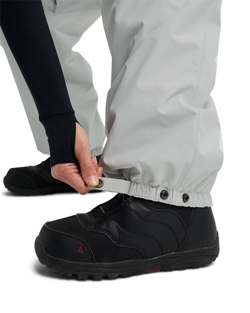 Burton Women's Reserve 2L Relaxed Pants Gray Cloud 2026