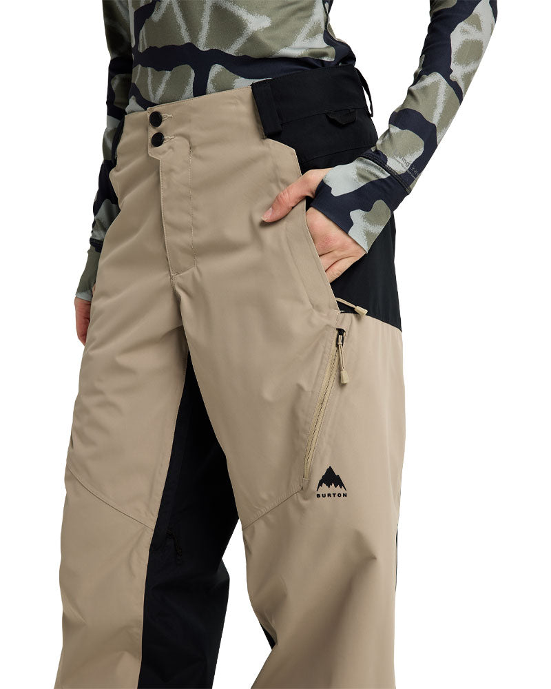 Burton Women's Reserve 2L Relaxed Pants Summit Taupe/T. Black 2026