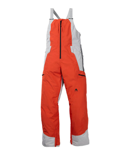 Burton Women's Reserve Gore-Tex 2L Bib Pant Fiesta Red/Gray Cloud 2026