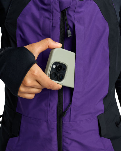 Burton Women's Reserve Gore-Tex 2L Bib Pants Prism Violet/True Black 2026