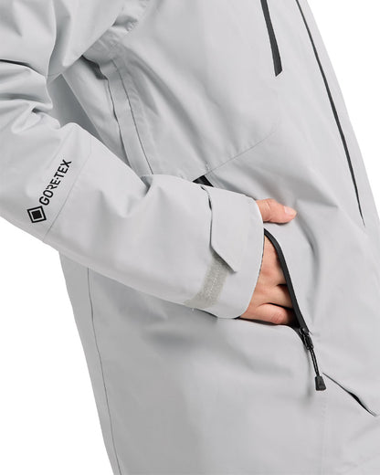 Burton Women's Reserve Gore-Tex 2L Insulated Jacket Gray Cloud 2026