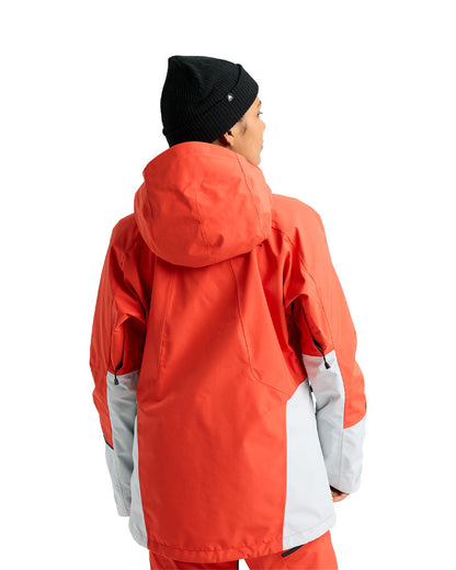 Burton Women's Reserve Gore-Tex 2L Jacket Fiesta Red/Gray Cloud 2026