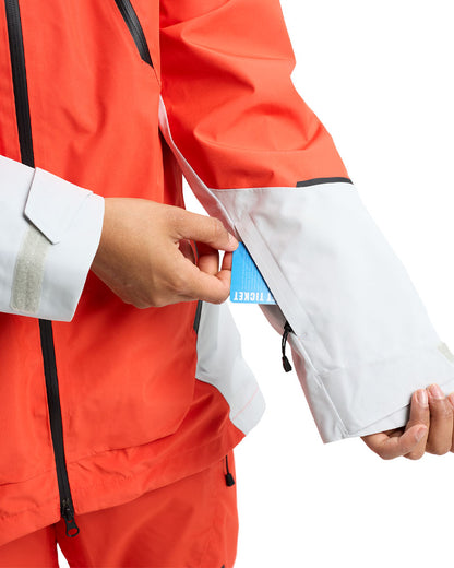 Burton Women's Reserve Gore-Tex 2L Jacket Fiesta Red/Gray Cloud 2026