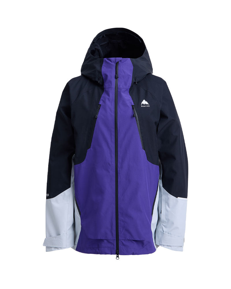 Burton Women's Reserve Gore-Tex 2L Jacket Prism Violet/True Black/Gray Cloud 2026