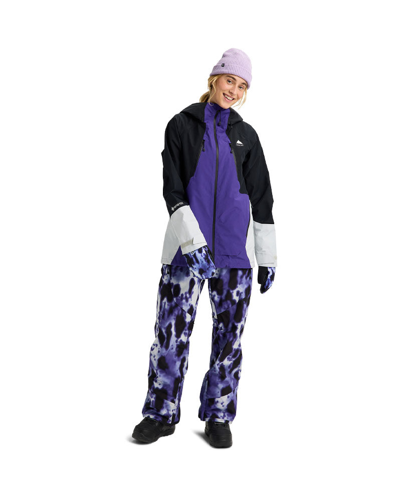 Burton Women's Reserve Gore-Tex 2L Jacket Prism Violet/True Black/Gray Cloud 2026