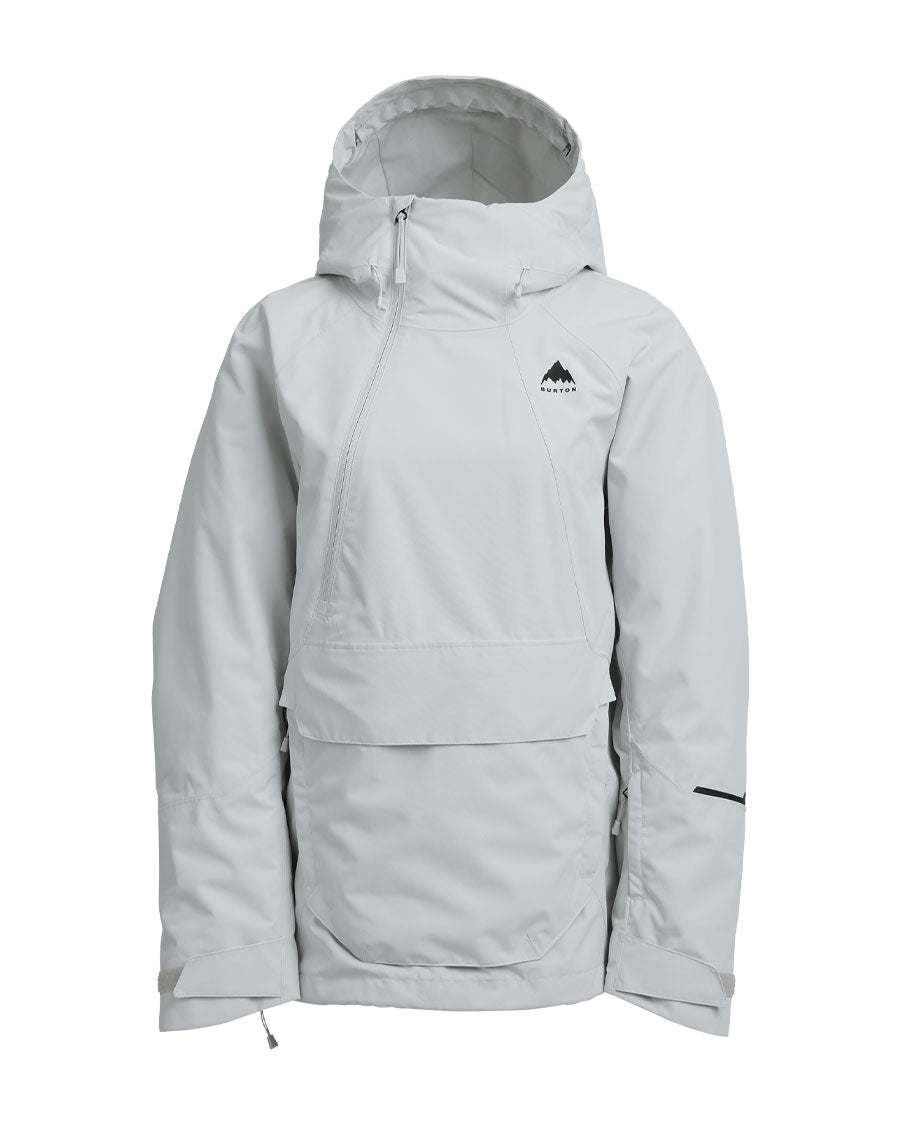 Burton Women's Reserve 2L Relaxed Anorak Gray Cloud 2026