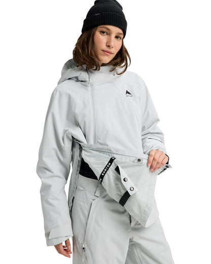 Burton Women's Reserve 2L Relaxed Anorak Gray Cloud 2026