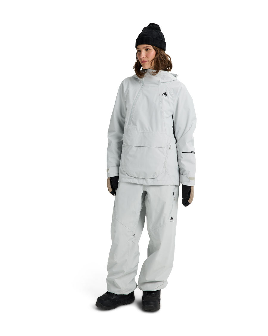 Burton Women's Reserve 2L Relaxed Anorak Gray Cloud 2026