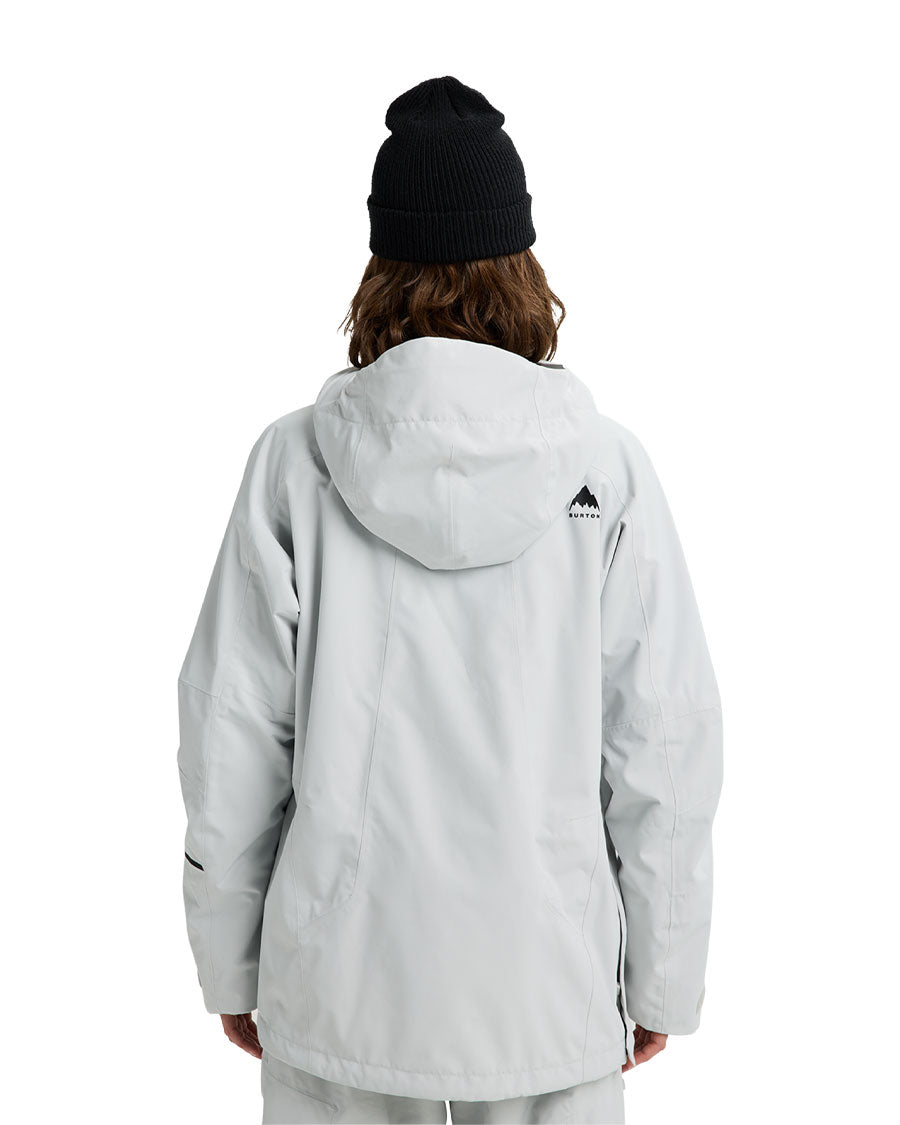 Burton Women's Reserve 2L Relaxed Anorak Gray Cloud 2026